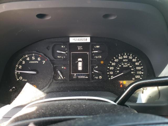 5TFRM5F10JX132869 - 2018 TOYOTA TUNDRA DOUBLE CAB SR/SR5 WHITE photo 9