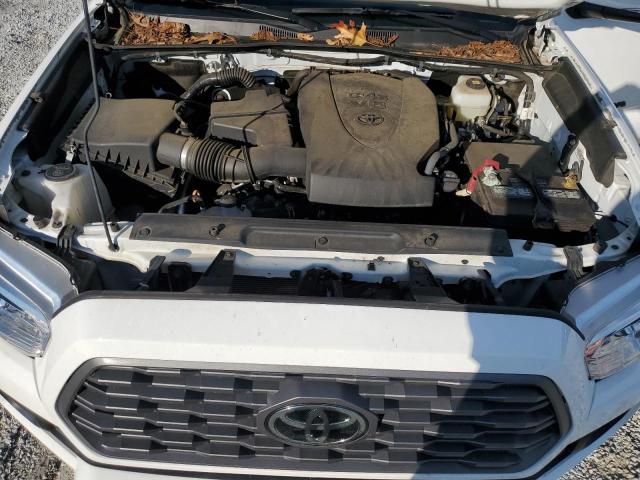 3TMCZ5AN1MM449149 - 2021 TOYOTA TACOMA DOUBLE CAB WHITE photo 11