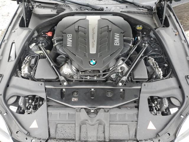 WBA6D4C54GD977526 - 2016 BMW 650 I GRAN COUPE BLACK photo 11