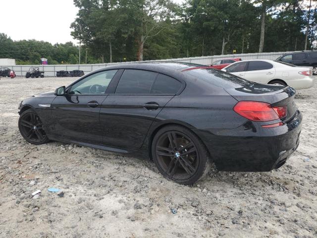 WBA6D4C54GD977526 - 2016 BMW 650 I GRAN COUPE BLACK photo 2