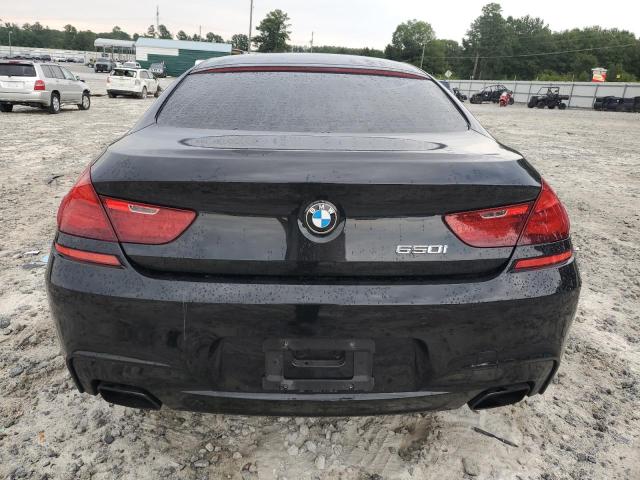 WBA6D4C54GD977526 - 2016 BMW 650 I GRAN COUPE BLACK photo 6