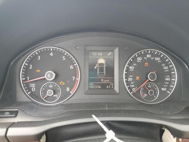 WVWFW7AH6CV005233 - 2012 VOLKSWAGEN EOS LUX رمادي صورة 9