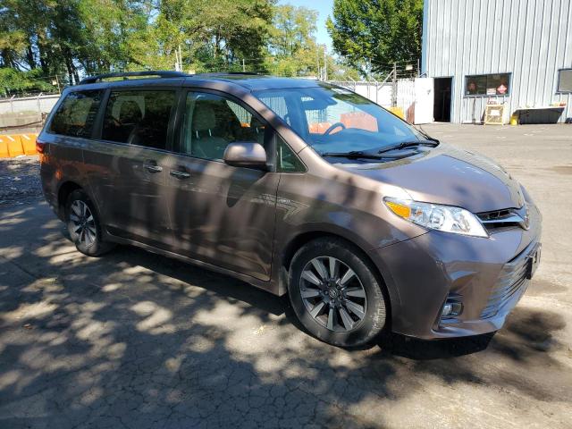 5TDDZ3DC3JS202102 - 2018 TOYOTA SIENNA XLE ყავისფერი ფოტო 4