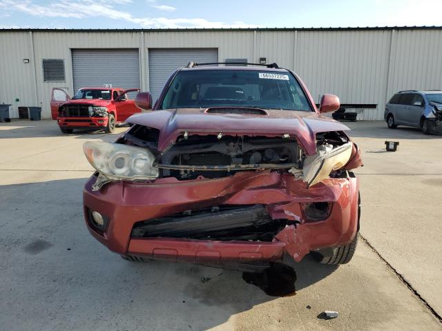JTEBT14R468034723 - 2006 TOYOTA 4RUNNER SR5 RED photo 5
