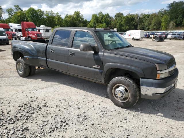 1GCJK33134F153964 - 2004 CHEVROLET SILVERADO K3500 BLACK photo 4