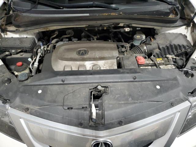2HNYD2H40DH513741 - 2013 ACURA MDX TECHNOLOGY WHITE photo 12