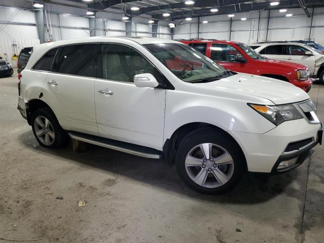 2HNYD2H40DH513741 - 2013 ACURA MDX TECHNOLOGY WHITE photo 4
