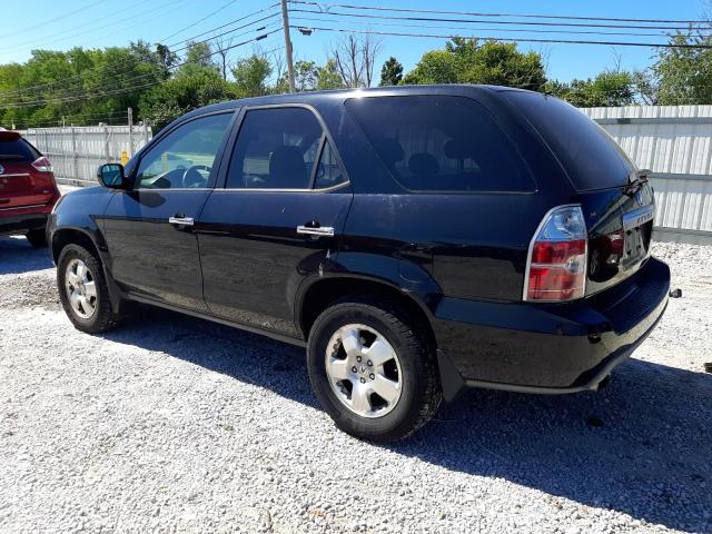 2HNYD18206H502699 - 2006 ACURA MDX BLACK photo 2