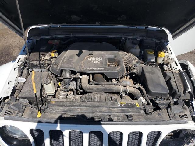 1C4HJXEM8MW657913 - 2021 JEEP WRANGLER U SAHARA Weiß Foto 11