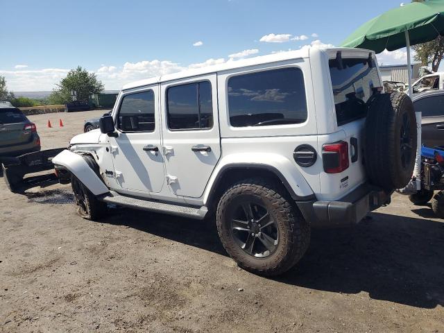 1C4HJXEM8MW657913 - 2021 JEEP WRANGLER U SAHARA Weiß Foto 2