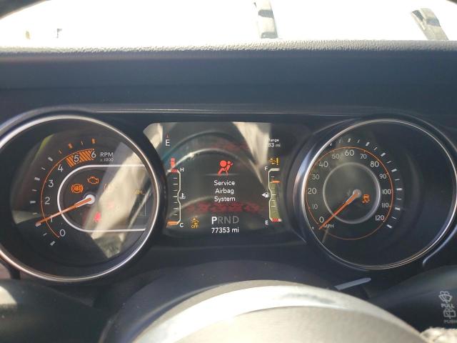 1C4HJXEM8MW657913 - 2021 JEEP WRANGLER U SAHARA Weiß Foto 9