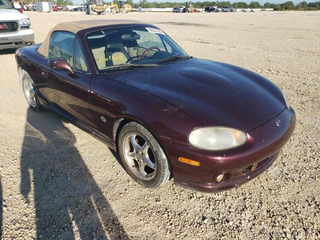 JM1NB353XY0146518 - 2000 MAZDA MX-5 MIATA BASE BURGUNDY photo 1