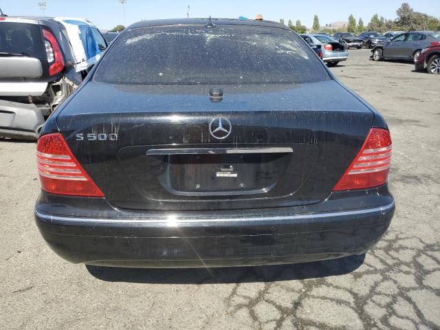 WDBNG84J04A388462 - 2004 MERCEDES-BENZ S 500 4MATIC BLACK photo 6