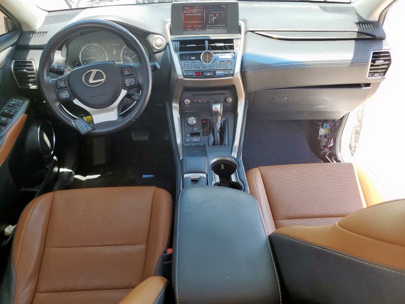 JTJYARBZ1K2136691 - 2019 LEXUS NX 300 BASE Білий фото 8