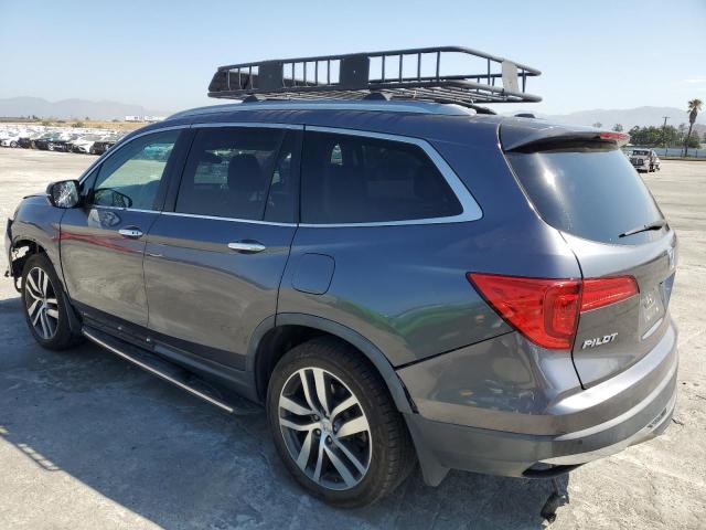 5FNYF6H91HB034159 - 2017 HONDA PILOT TOURING GRAY photo 2