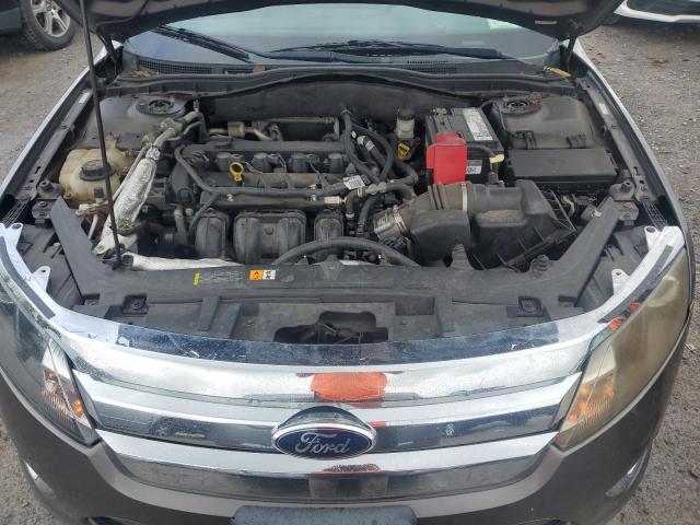 3FAHP0JA7CR331433 - 2012 FORD FUSION SEL GRAY photo 11