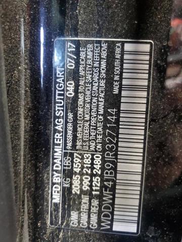 WDDWF4JB9JR327144 - 2018 MERCEDES-BENZ C 300 黑色 照片 12