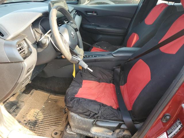 JTNKHMBX7K1054861 - 2019 TOYOTA C-HR XLE RED photo 7