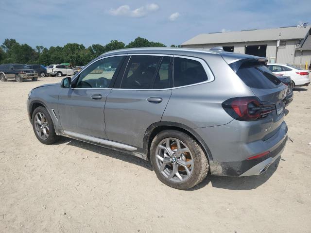 5UX53DP0XR9V89642 - 2024 BMW X3 XDRIVE30I ნაცრისფერი ფოტო 2