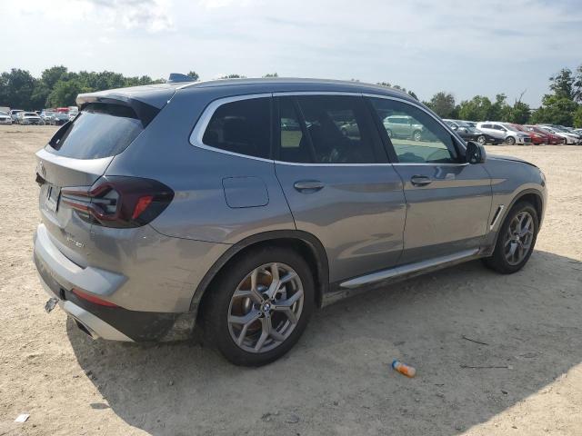 5UX53DP0XR9V89642 - 2024 BMW X3 XDRIVE30I ნაცრისფერი ფოტო 3
