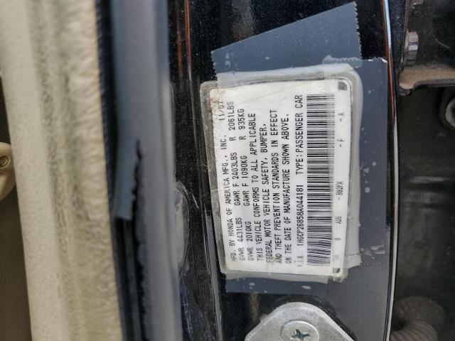 1HGCP26858A044181 - 2008 HONDA ACCORD EXL BLACK photo 12