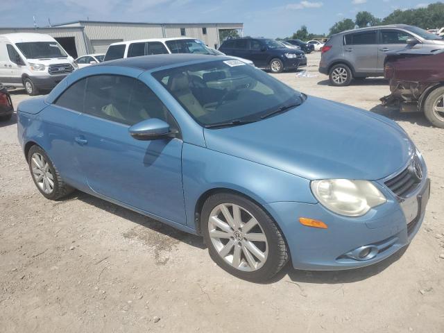 WVWBA71F19V003054 - 2009 VOLKSWAGEN EOS TURBO Синий фото 4