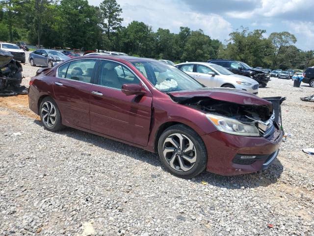 1HGCR2F82GA018968 - 2016 HONDA ACCORD EXL RED photo 4
