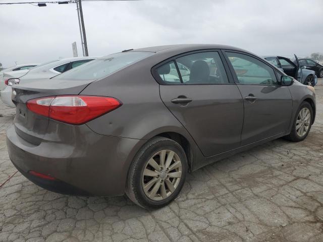 KNAFX4A6XE5126518 - 2014 KIA FORTE LX GRAY photo 3