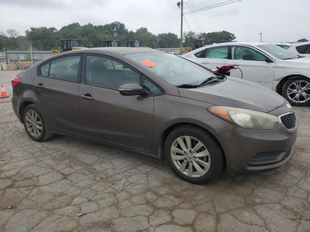 KNAFX4A6XE5126518 - 2014 KIA FORTE LX GRAY photo 4