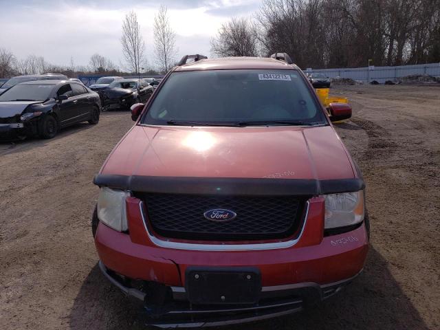 1FMZK02176GA54270 - 2006 FORD FREESTYLE SEL RED photo 5