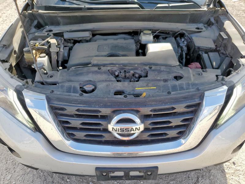 5N1DR2MN1JC663081 - 2018 NISSAN PATHFINDER S SILVER photo 12