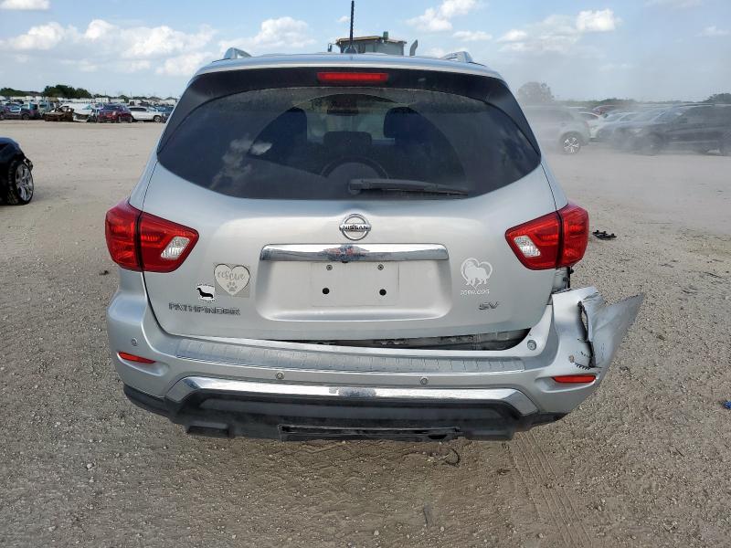 5N1DR2MN1JC663081 - 2018 NISSAN PATHFINDER S SILVER photo 6