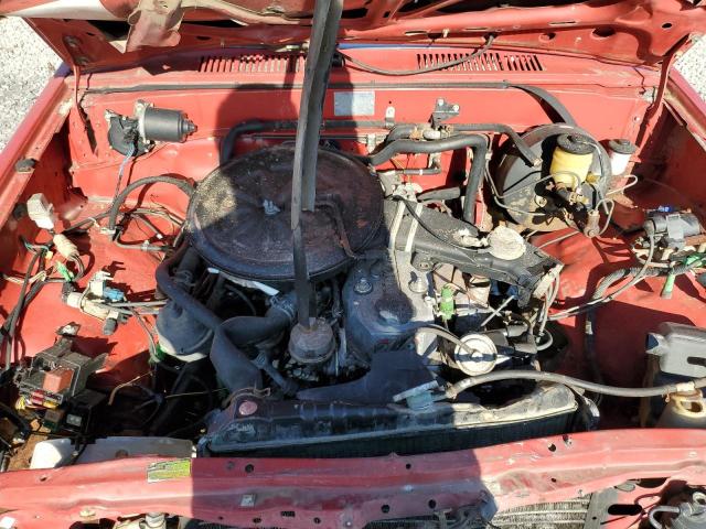 JT4RN50R9H0271302 - 1987 TOYOTA PICKUP 1/2 TON RN50 MAROON photo 11