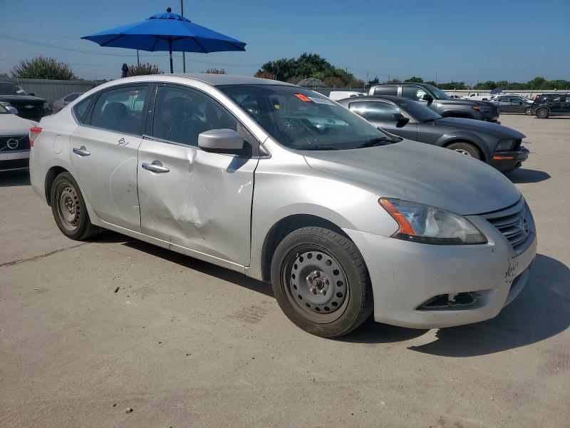 3N1AB7AP7DL737730 - 2013 NISSAN SENTRA S ვერცხლისფერი ფოტო 4