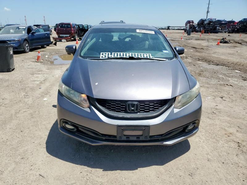 19XFB2F97EE053699 - 2014 HONDA CIVIC EXL GRAY photo 5