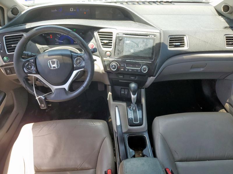 19XFB2F97EE053699 - 2014 HONDA CIVIC EXL GRAY photo 8