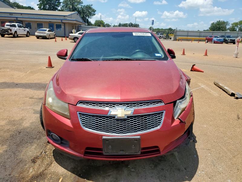 1G1PF5SC4C7252534 - 2012 CHEVROLET CRUZE LT მუქწითელი ფოტო 5