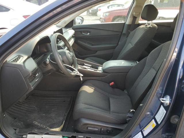 1HGCY1F39PA005748 - 2023 HONDA ACCORD EX BLUE photo 7