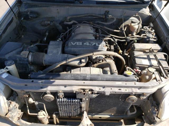 5TBBT4414YS081984 - 2000 TOYOTA TUNDRA ACCESS CAB ვერცხლისფერი ფოტო 11