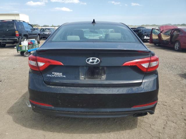 5NPE24AF6HH468341 - 2017 HYUNDAI SONATA SE BLACK photo 6