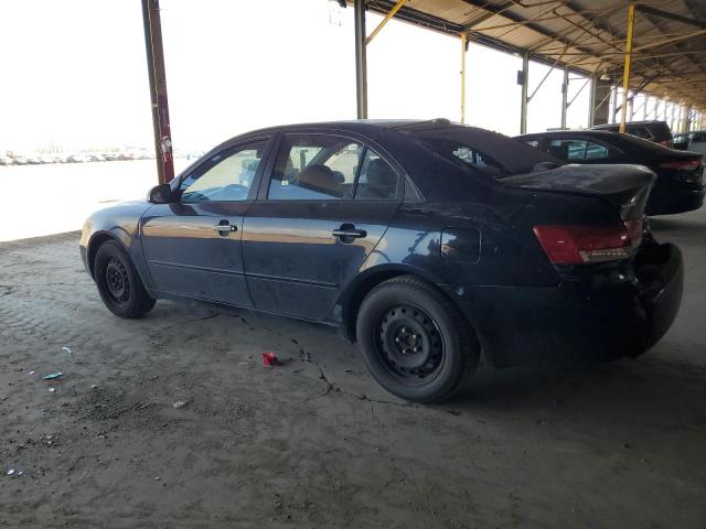 5NPET46C48H395837 - 2008 HYUNDAI SONATA GLS BLACK photo 2