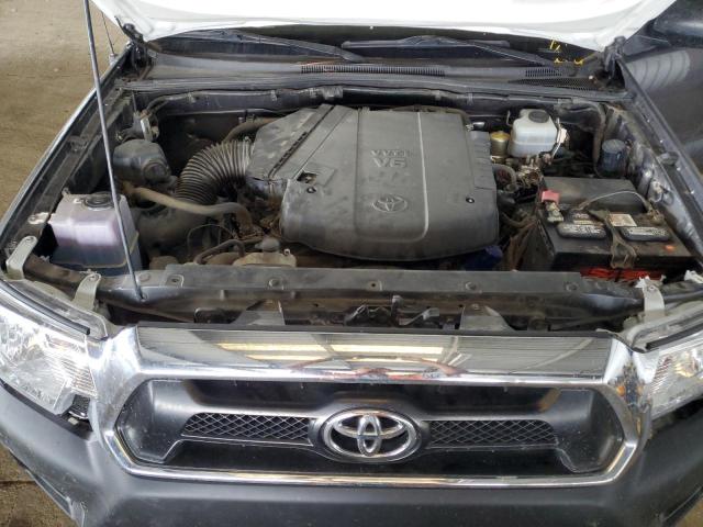 3TMLU4EN0FM178817 - 2015 TOYOTA TACOMA DOUBLE CAB GRAY photo 11