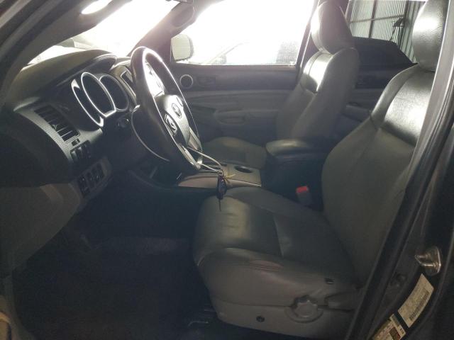 3TMLU4EN0FM178817 - 2015 TOYOTA TACOMA DOUBLE CAB GRAY photo 7