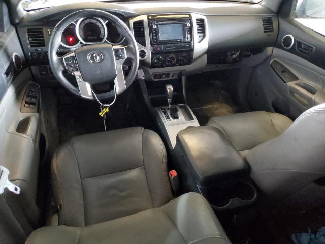 3TMLU4EN0FM178817 - 2015 TOYOTA TACOMA DOUBLE CAB GRAY photo 8