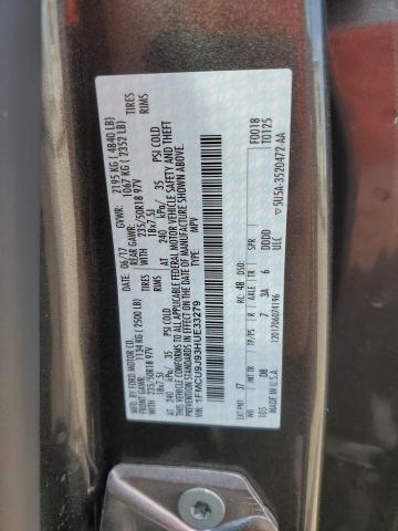 1FMCU9J93HUE33279 - 2017 FORD ESCAPE TITANIUM Gri fotoğraf 13