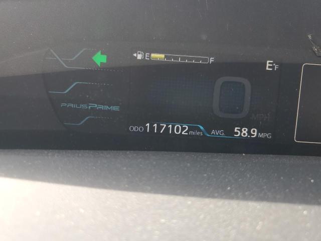 JTDKARFPXJ3079613 - 2018 TOYOTA PRIUS PRIM Gümüş fotoğraf 9