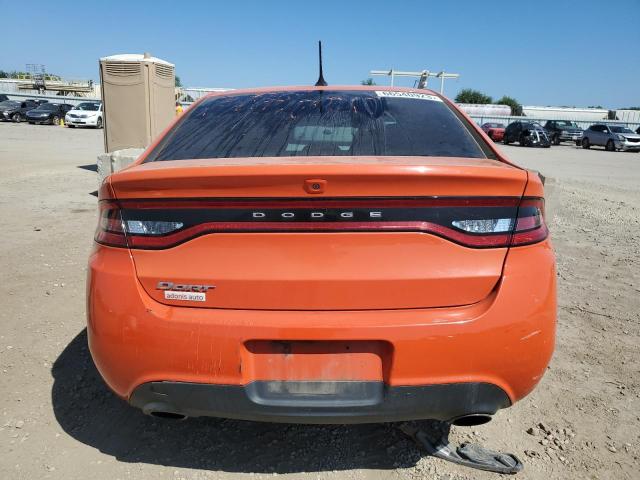 1C3CDFBBXFD404707 - 2015 DODGE DART SXT ORANGE photo 6