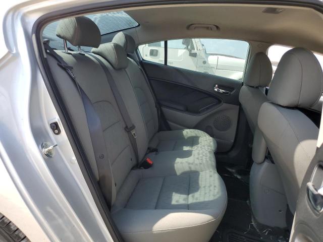 KNAFK4A67F5356713 - 2015 KIA FORTE LX SILVER photo 10