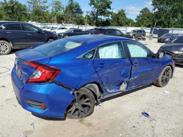 2HGFC2F80KH604657 - 2019 HONDA CIVIC SPORT ლურჯი ფოტო 3