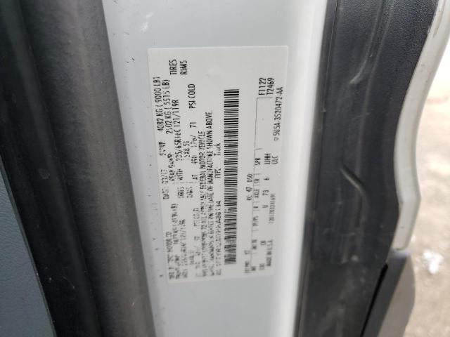 1FTYR1ZM7HKA89134 - 2017 FORD TRANSIT T-250 WHITE photo 12